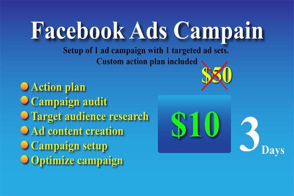 Expert Facebook Ads Campaign Management to Boost Your Business - Targeted Ads & Conversion Optimization